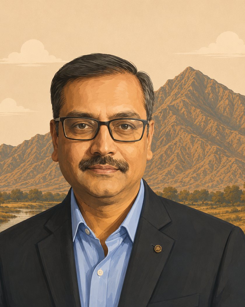 Sandeep — illustrated portrait